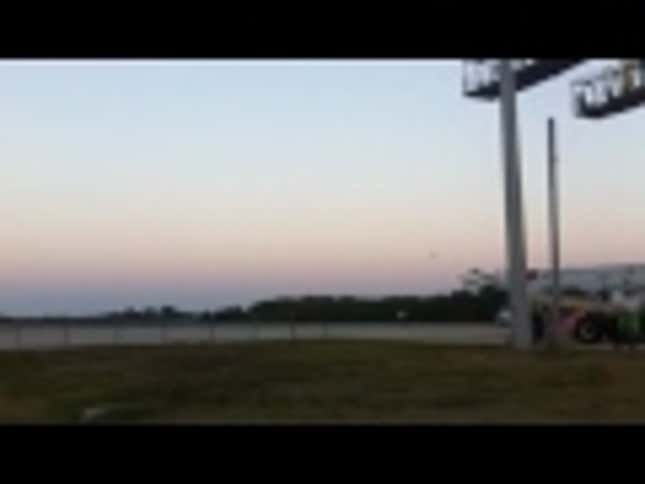There's a Space Shuttle Riding On The Back Of a Jumbo Jet This Morning