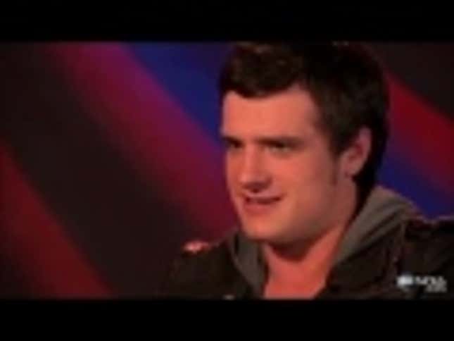 <em>Hunger Games</em> Stud Can't Shake Off the <em>Super Mario</em> Theme