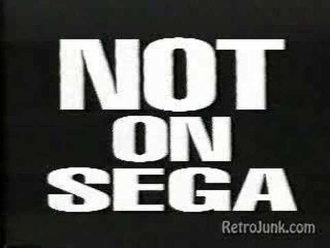 Donkey Kong was NOT ON SEGA, OK?