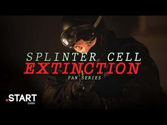 This <em>Splinter Cell</em> Live-Action Series is so Good You'll Think It's Official