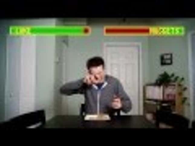 Morsel Kombat: One Man's Quest To "Finish" His Meal