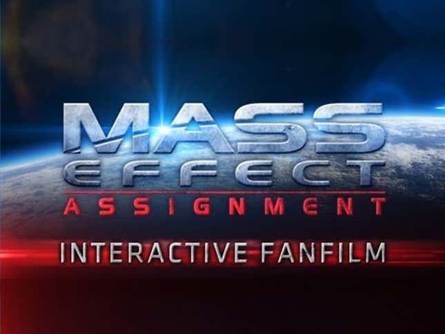 Interactive <em>Mass Effect</em> Fan Film Lets Viewers Go Paragon or Renegade