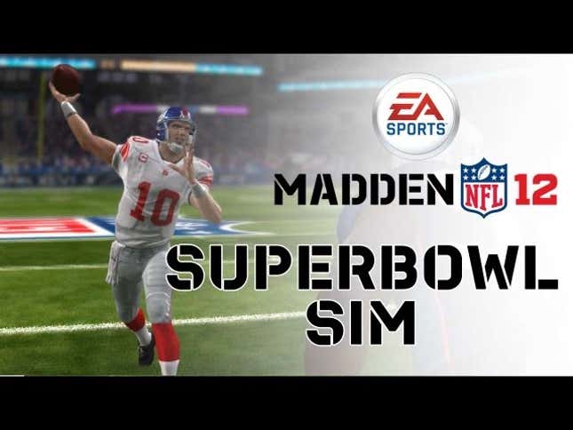 Spoiler Alert: Giants Win Super Bowl, Says <em>Madden</em>