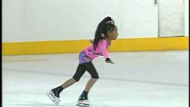 Video: 9-Year-Old's "Whip My Hair" Skating Routine Is Impressive