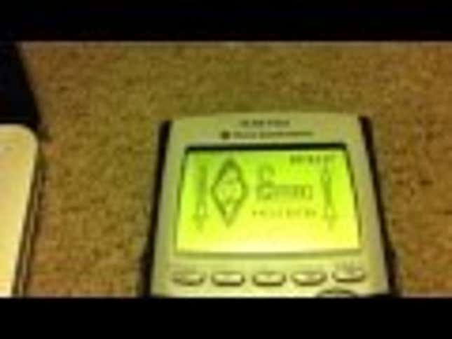 <em>Skyrim</em> "Ported" to a Calculator