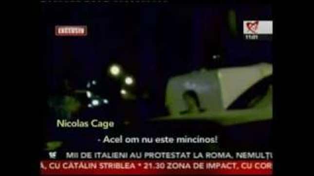 Nicolas Cage's Latest Meltdown Is Captivating, Epic