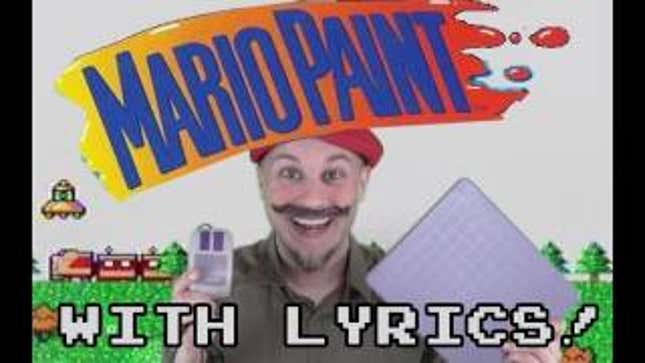If Creative Classic <em>Mario Paint</em>'s Theme Had Lyrics, They Might Sound Like This