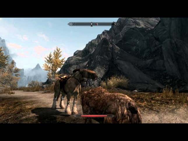 <em>Skyrim's</em> Flying Louis Letrush and His Amazing Bear Flambeau