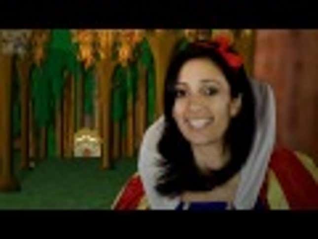 Snow White Gives Bad Advice To Young Girls