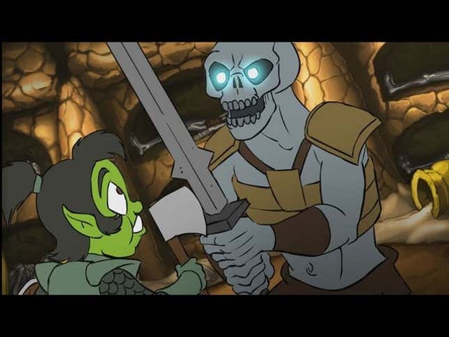 <em>The Elder Scrolls Adventures</em> Re-envisions <em>Skyrim</em> as a 1980s Saturday Morning Cartoon