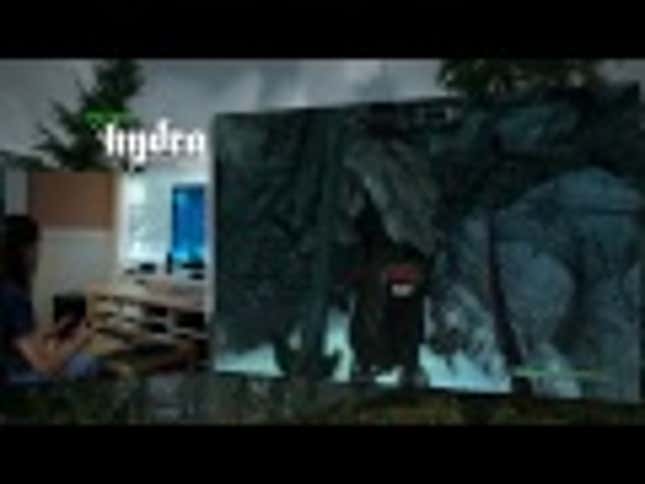 <em>Skyrim</em> Played with Motion Controls