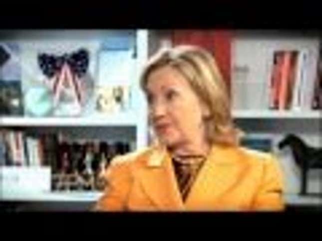 Hillary Clinton's Most Charming Interview Ever