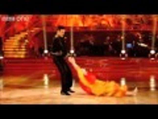 Cranky Conservative Politician Mesmerizing On Celebrity Dance Competition Show