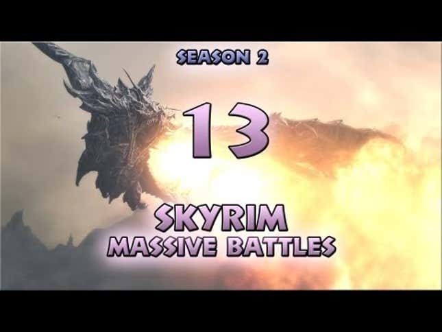 Watch Massive, Epic <em>Skyrim</em> Battles Like You've Never Seen Before