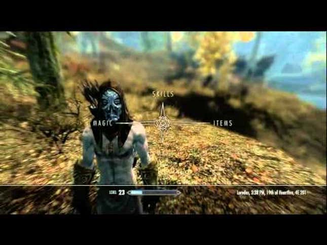 Find Out How to Turn Your Dovahkiin’s Face Off in <em>Skyrim</em>