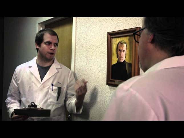 You Can Buy a Talking Cave Johnson Portrait