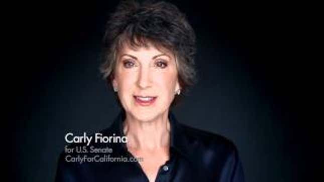 Fiorina Trashes Boxer For Preferring "Senator" To Ma'am