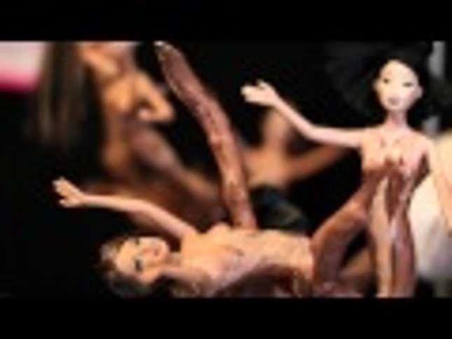 Video Showcases Barbie As Funky, Artsy Muse