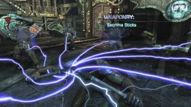 Here's Nightwing in Action in <em>Batman: Arkham City</em>