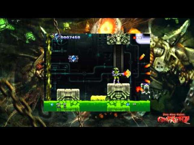 The Newest Dreamcast/Neo-Geo Game Mashes <em>Metroid</em> with a Commodore 64 Classic