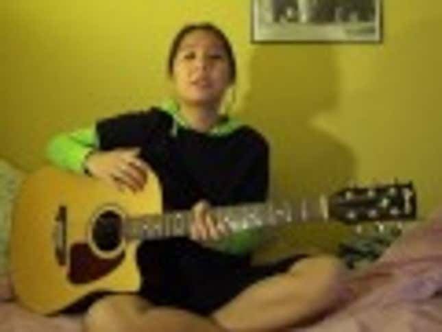 Why Do Shy Girls Love Singing about Nerdy Things?