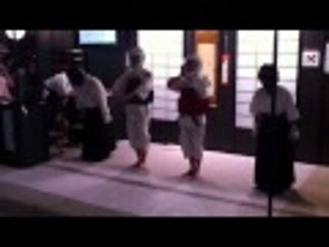 When (Rehearsed) Fights Break Out at the Tokyo Game Show