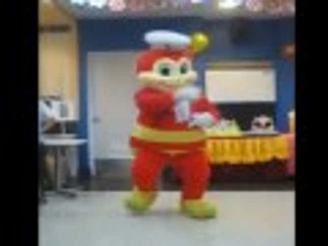 Fantastic Fast-Food Mascot Dances To Bieber And Ke$ha