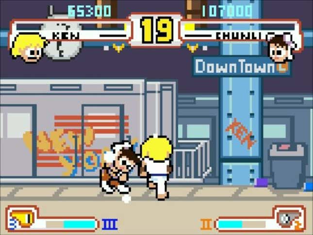 An 8-Bit Tribute to a Fighting Game Legend