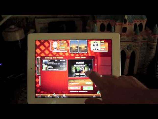 Hit the Gym. You're Going to Be Able to Play Video Strip Poker on the iPad 2 Tomorrow
