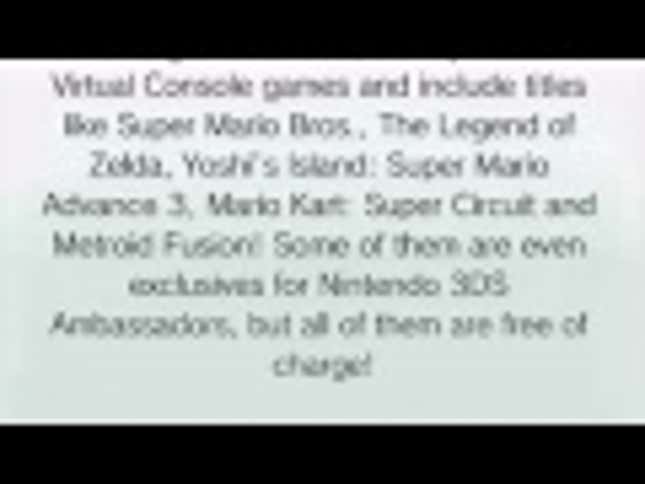 Nintendo's Ambassador Program Ad Reads Like a Product Recall