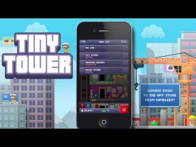 Kiss Your Life Goodbye With <em>Tiny Tower</em>