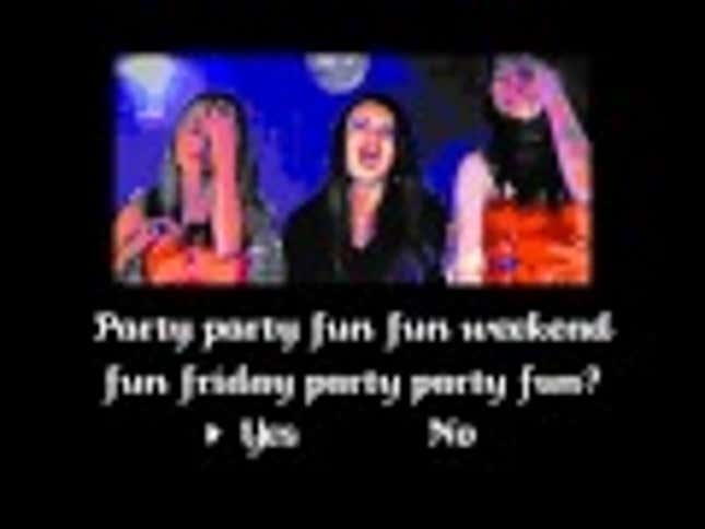 It's (8-Bit) "Friday", "Friday", "Friday"
