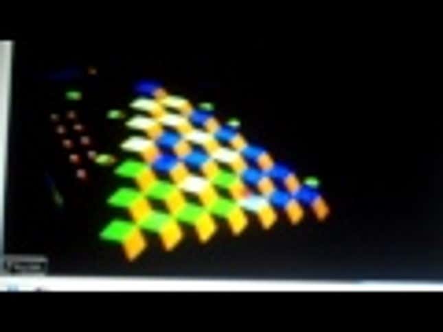 Record-Seeker Restarts 70-Hour Assault on All-Time <em>Q*Bert</em> Mark