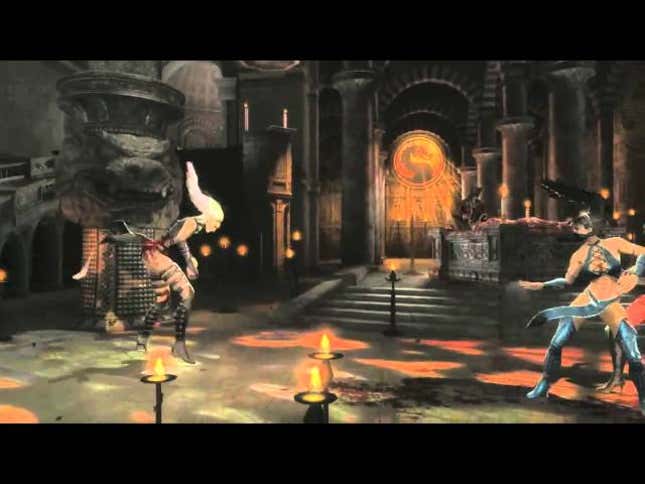 Watch The Lovely Ladies Of <em>Mortal Kombat</em> Beat Each Other Skinless