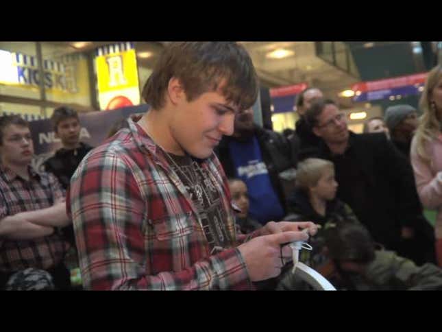 There Was An <em>Angry Birds</em> Championship. It Was Held In A Shopping Mall.