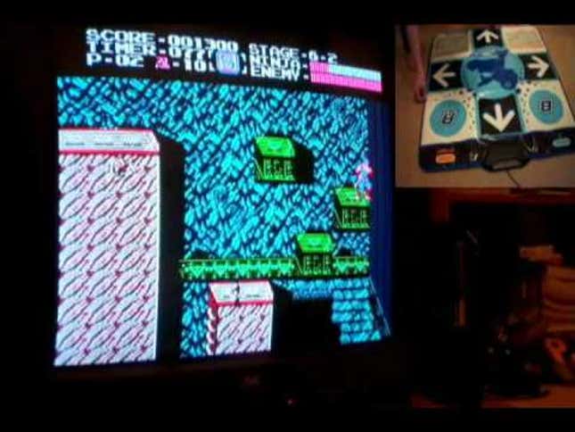 Nothing Says Kicking Ass Like A Ninja With...A Dance Pad