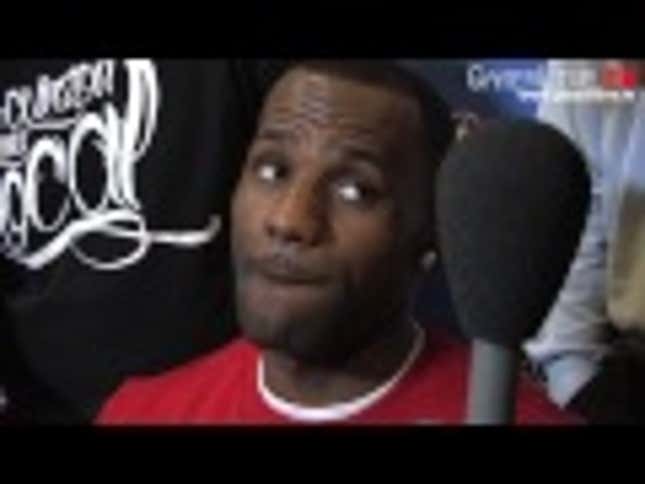 Hey, LeBron James, Why Don't You Play Games Online?