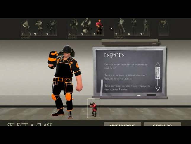 Tron-ify Your Team Fortress 2 With Custom Skins, User