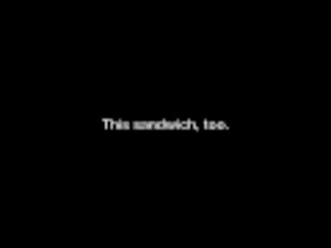 Thank You Sandwiches, Thank You!
