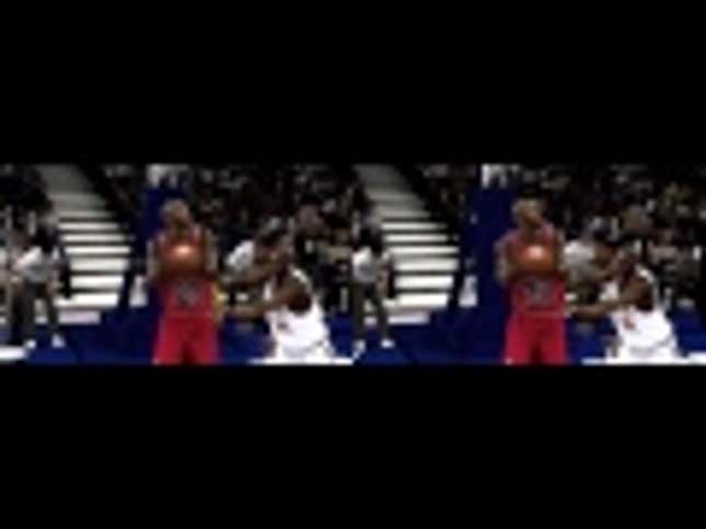 And Here's NBA 2K11 In 3D