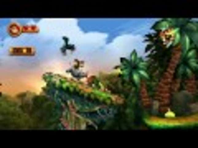 Donkey Kong Country Returns Introduces Us To Rambi