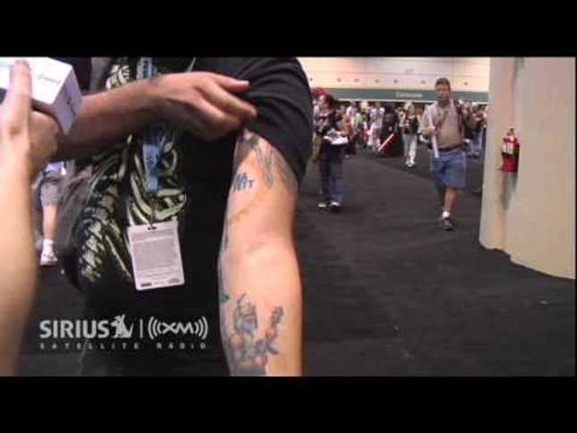 16-Bit Boba Fett, Inked On Human Flesh