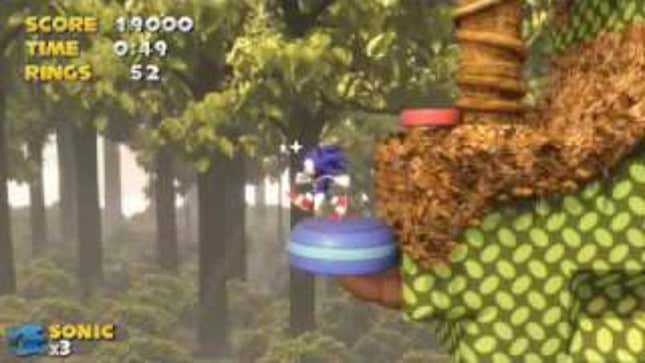 Sonic's Mushroom Hill Zone Looks Lovely In 2.5D