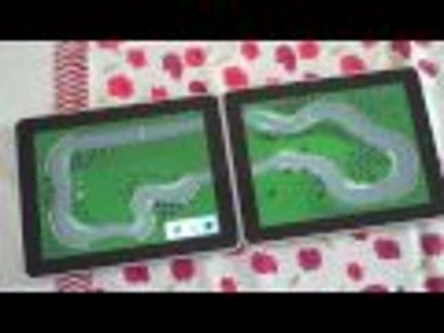Two iPads And An iPhone Gets You This Racing Game