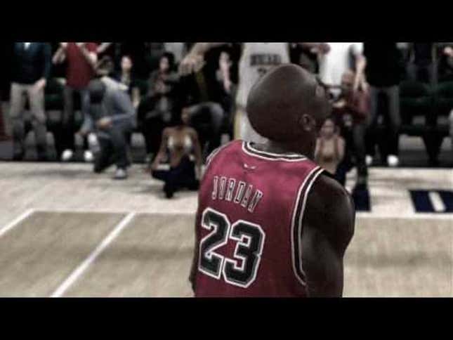 His Airness in Defeat, in Victory, and in <em>NBA 2K10</em>