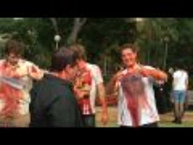 Zombies Protest Against Aussie Game Ratings
