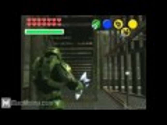 Ocarina Of Time & Halo Go Just Fine Together