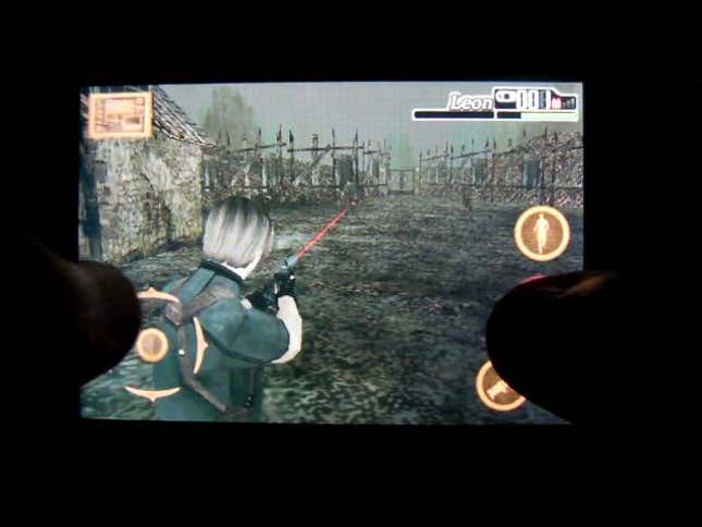 Resident Evil 4 Sneaks Up On The iPhone Like A Spanish Midget