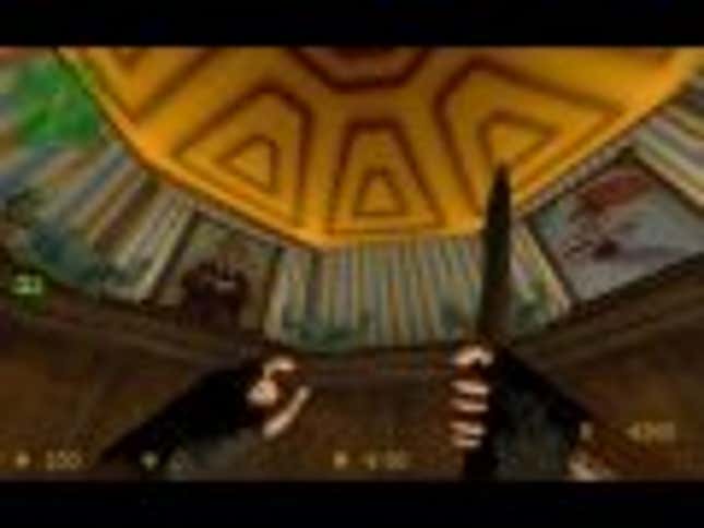 Disney's Haunted Mansion Recreated, Blown Up In Counter-Strike: Source