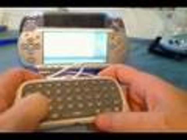 PSP Gets Unofficial Xbox Keyboard Mod